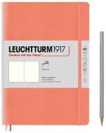 Записная книжка Leuchtturm А5 (в линейку), 123 стр., мягкая обложка, персиковая