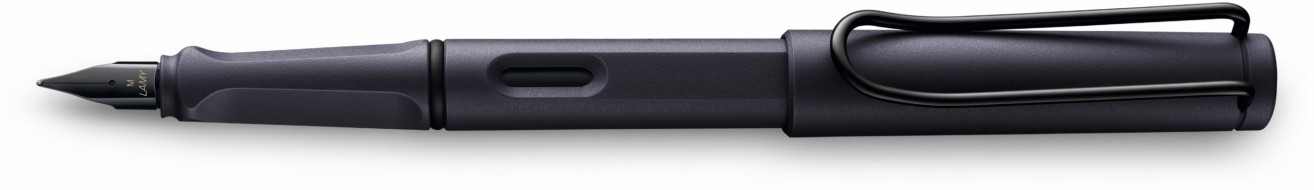 Перьевая ручка Lamy safari, Steel Black Перьевая ручка Lamy safari, Steel Black