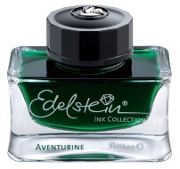 Флакон с чернилами для ручек перьевых Pelikan Edelstein EIGR Aventurine, темно-зеленые чернила 50 мл