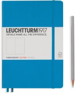Записная книжка Leuchtturm A5 (в точку), 251 стр., твердая обложка, лазурная