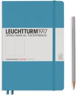 Записная книжка Leuchtturm A5 (в точку), 251 стр., твердая обложка, нордически-синяя