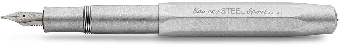 Ручка перьевая STEEL Sport F 0.7мм цвет корпуса стальной
