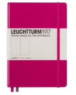 Записная книжка Leuchtturm A5 (нелинованная), 251 стр., твердая обложка, фуксия