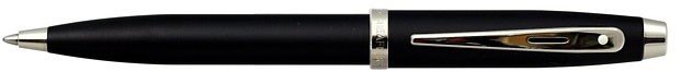 Шариковая ручка Sheaffer 100 Matte Black Cap & Barrel CT