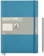 Записная книжка Leuchtturm Composition В5 (в линейку), 123 стр., мягкая обложка, холодно-синяя